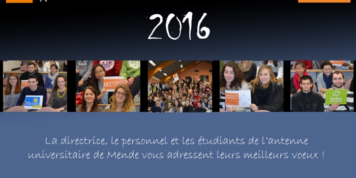 Meilleurs vœux 2016